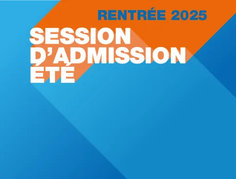 SÉANCES INFO & SESSION D'ADMISSION ÉTÉ